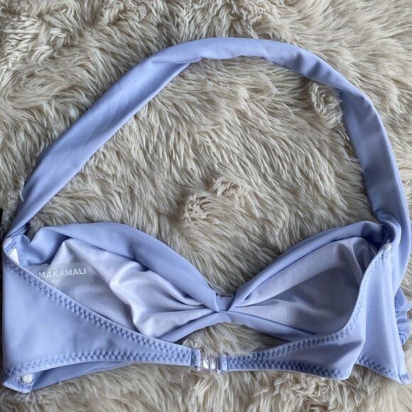 Norma Kamali Bill Ruched Bikini Top - Picture 7 of 9